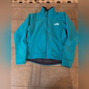 The North Face Teal Womens Shoft Shell Jacket